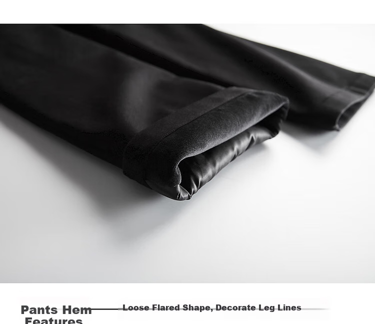 DME Warm Capture Winter Lightweight Insulation Cold-Proof 90% Duck Down Filling Versatile Women's Flared down Pants, Carbon Black, Size L 5