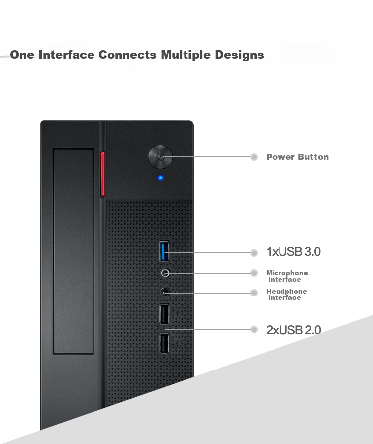Haier Tianyue K9 High-Performance Business Desktop Computer (13th Gen I7-13620H, 16GB RAM, 1TB Storage) + 23.8-Inch Monitor 7