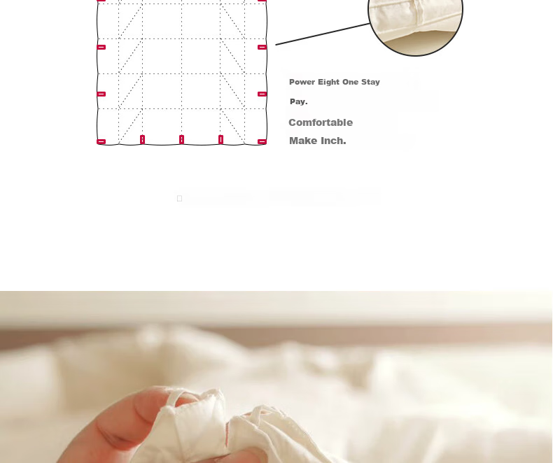 Interlagos Class A 90% White Goose down Comforter, Imported from Japan, Air Conditioning Quilt, 320g, 220*240cm, White 44