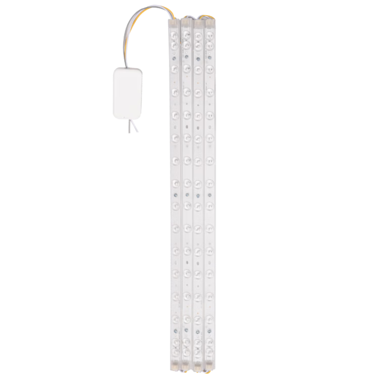 FSL Foshan Lighting LED Ceiling Light Strip Light Source Module Lamp Core 220V One-to-Four 50W 520*18 Tri-color Mukguang 97 High CRI