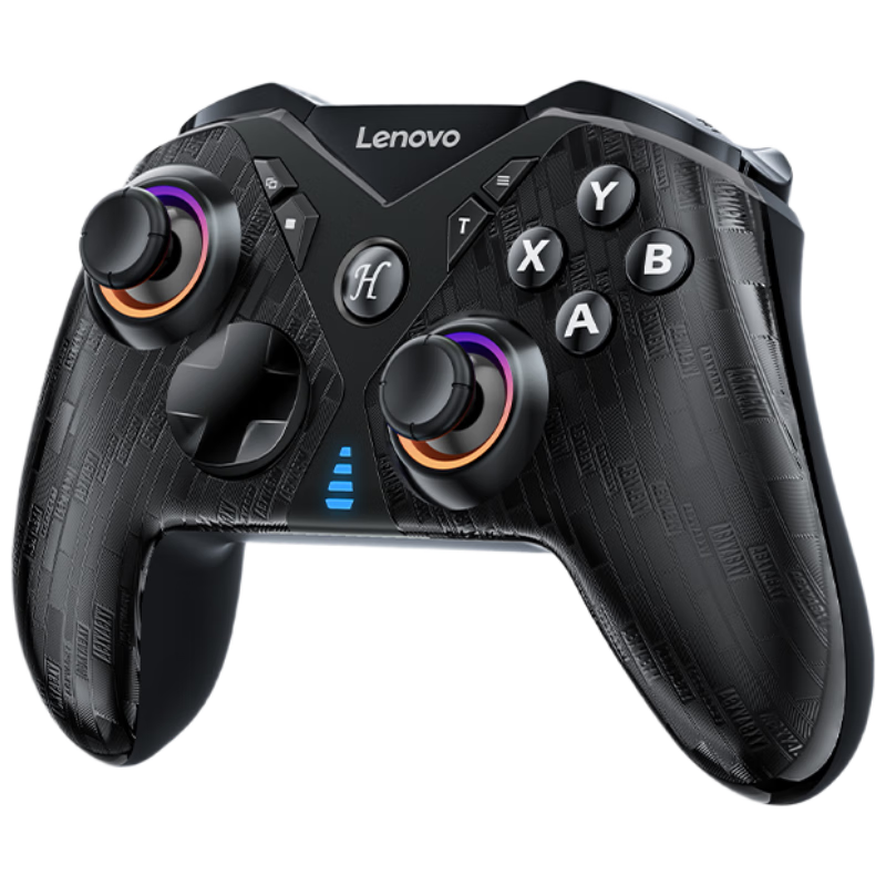 Lenovo S05 Wireless Game Controller Bluetooth Compatible with Xbox, Hall Trigger, Suitable for Switch 2, PC, Mobile Phone, Steam, Rescuer Dual Shadow Qijing Mingmo Yuanxu Zhuyou Black