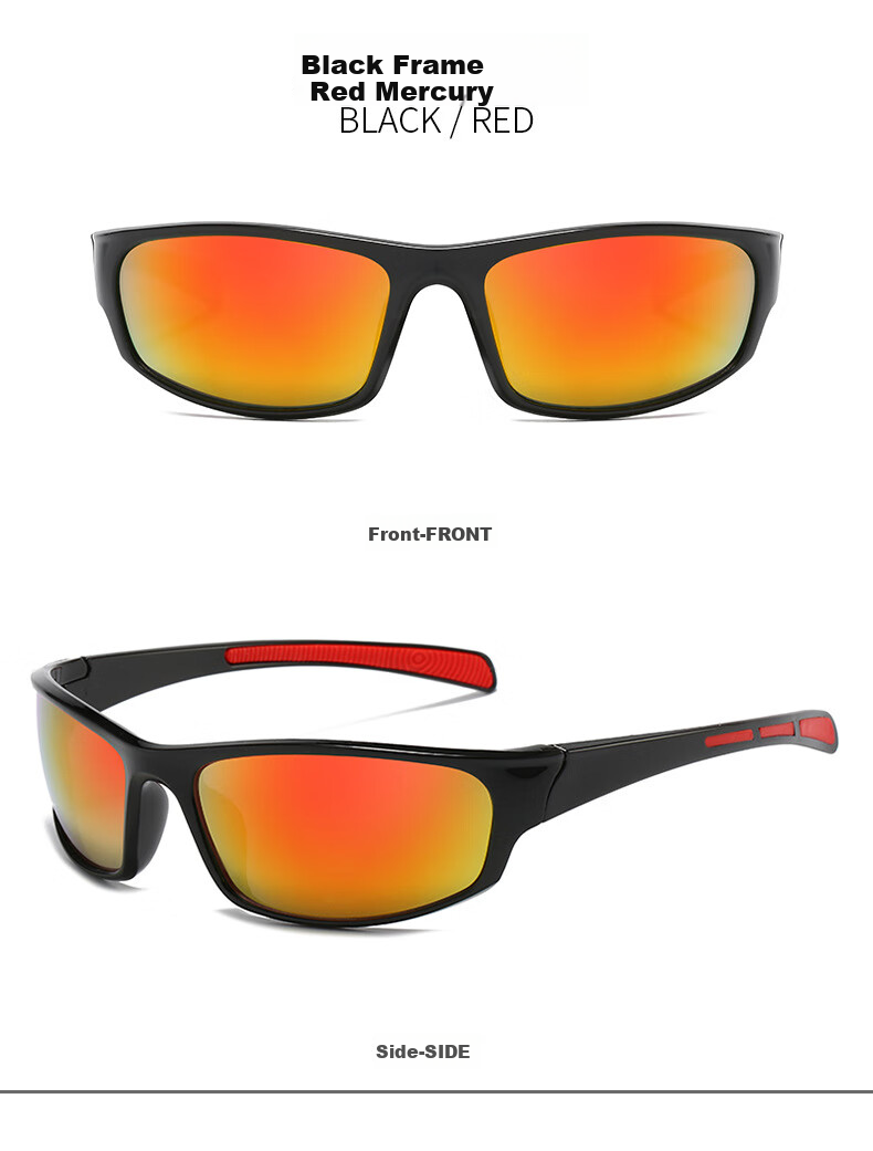 LOVECRAFT New Outdoor Sports Sunglasses, Model 9937, Black Frame with Gray Lenses, Specially Designed for Men And Women's Cycling And Running 7