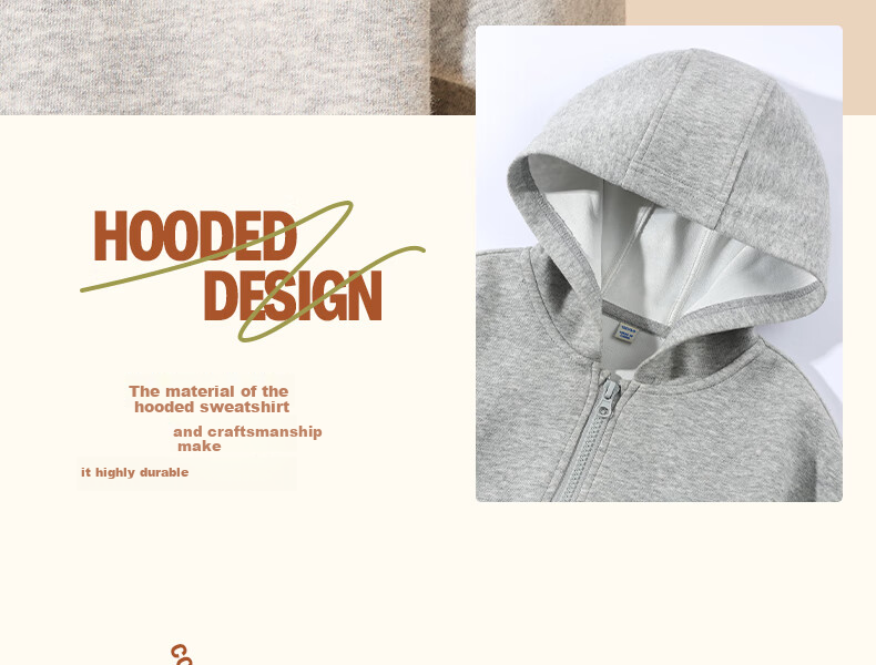 Baleno Boys' Jacket Spring And Autumn 2025 Style, Thin Sports Long-Sleeve Hoodie for Older Children, Autumn Wear Hooded Cardigan Trendy 5