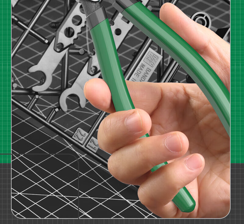 LAOA LA321807 7-Inch Industrial Grade Eccentric Effort-Saving Water Pump Pliers Model Diagonal Cutting Pliers 14