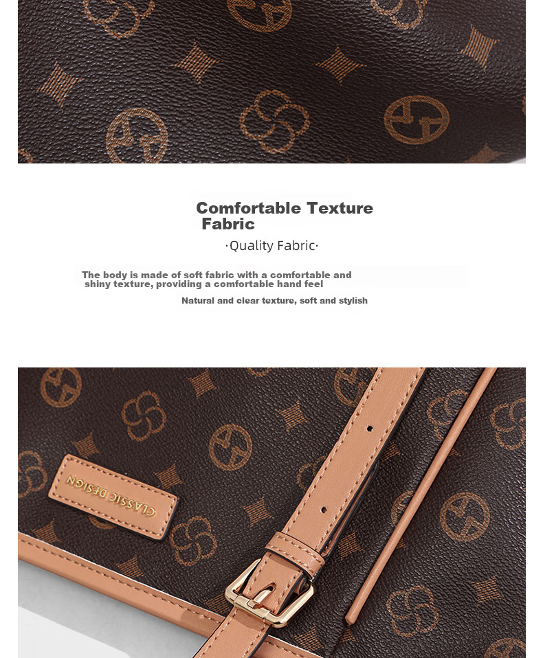 Aiqinghai Handbag, Women's Tote Bag, Large Capacity Shoulder Bag, Commuter Bag, Practical Birthday And Mother's Day Gift for Mom 7