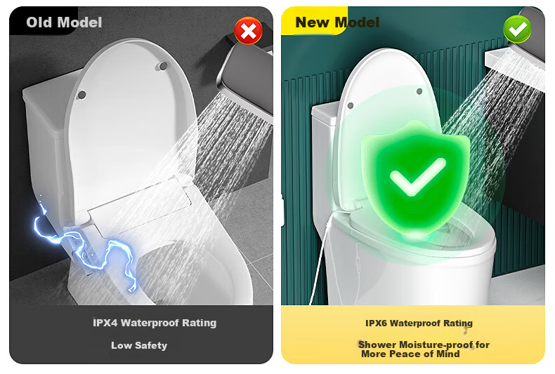 Muvi Intelligent Toilet Seat, U-Shaped, 3C Certified, Single Electric Heating Ring, Toilet Cover Pad, Instant Heating, Universal Constant Temperature, 9004B 4