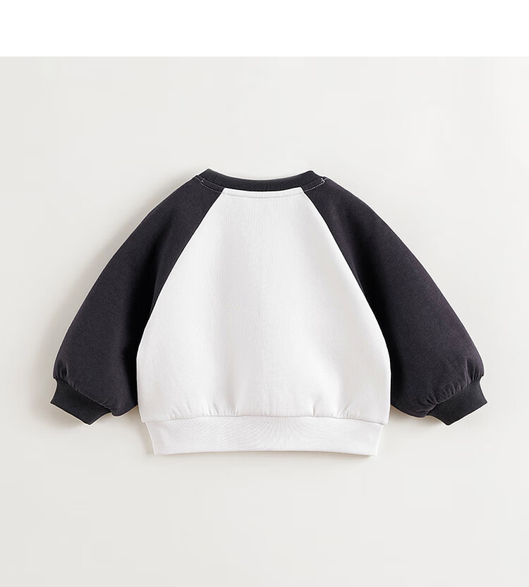 MARC&JANIE Boys' Graffiti Color Block Sweatshirt, Children's Loose Top, Spring 2025 Baby Outfit, 250032 2