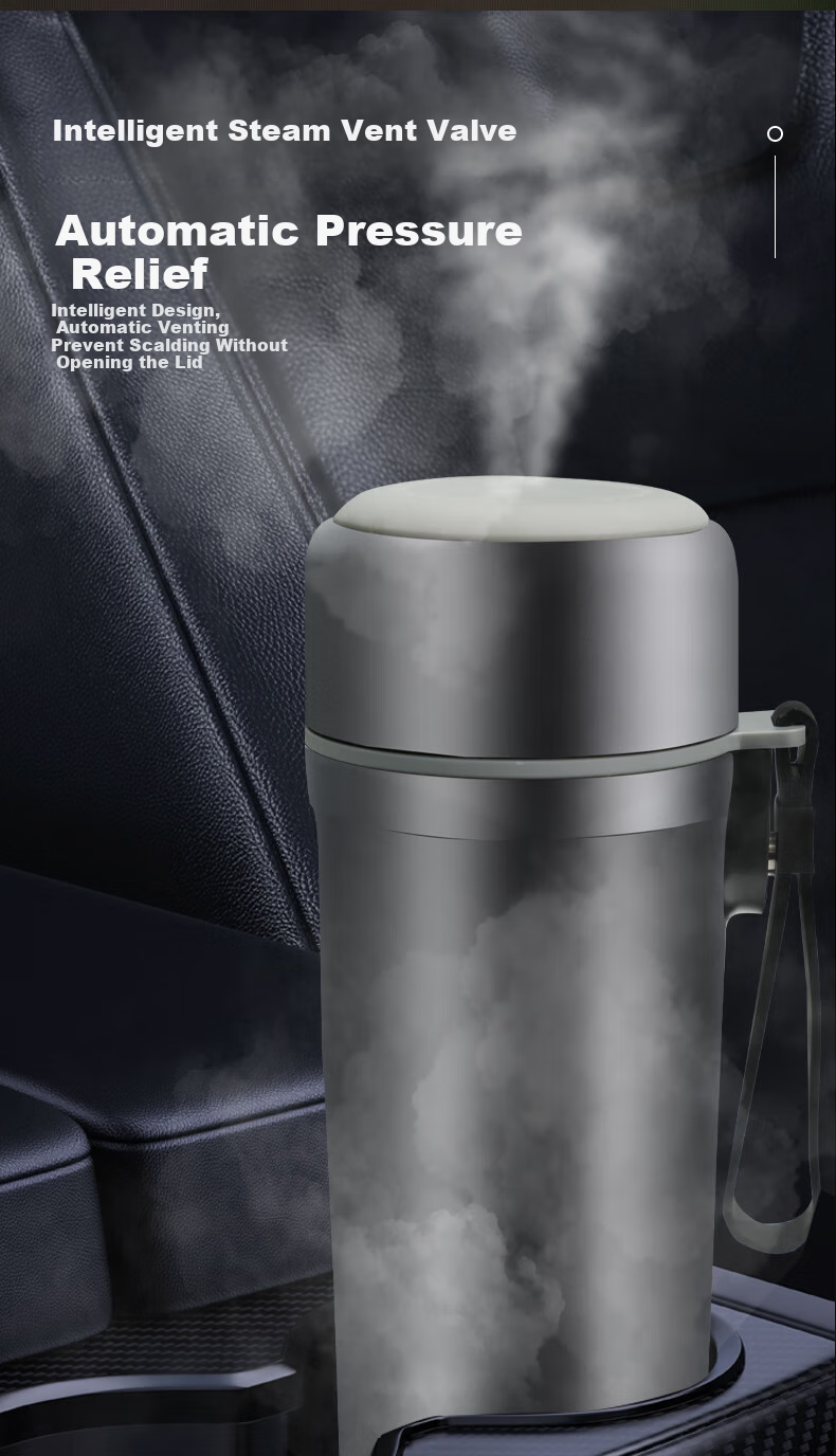 SECRETSBOX 2025 New Car Kettle, 12v24v Universal Electric Water Boiler, Heating And Insulation Integrated Electric Kettle, Hot Water Dispenser 7