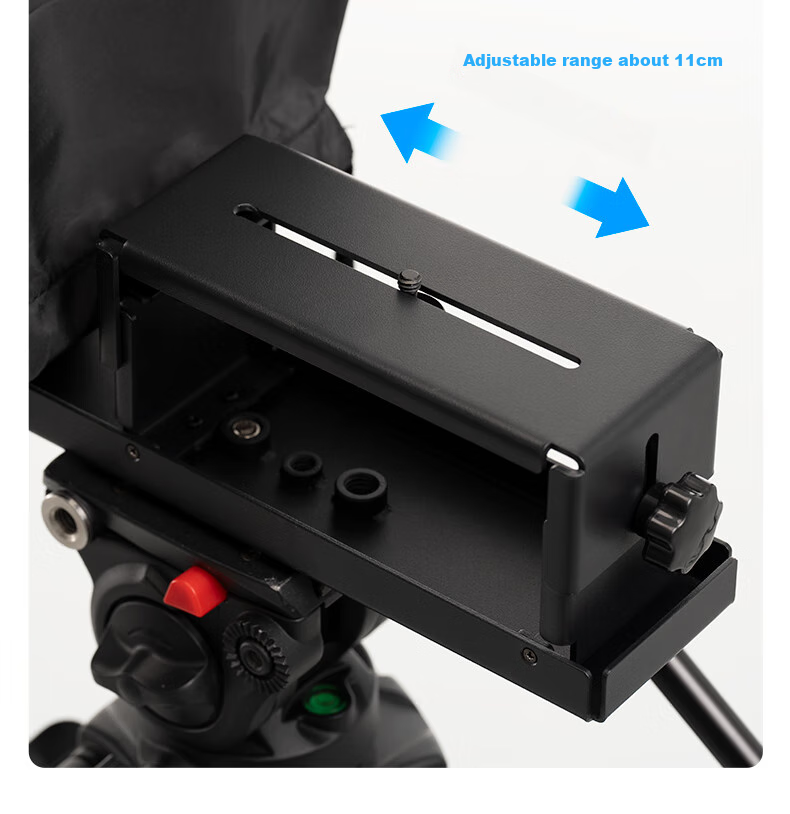 AMBITFUL T14Pro Large Screen Teleprompter Host Phone Tablet DSLR Mirrorless Camera Portable Teleprompter Video Recording Prompt Subtitle Live Streaming Interview Gaffe-Fixing Device 14