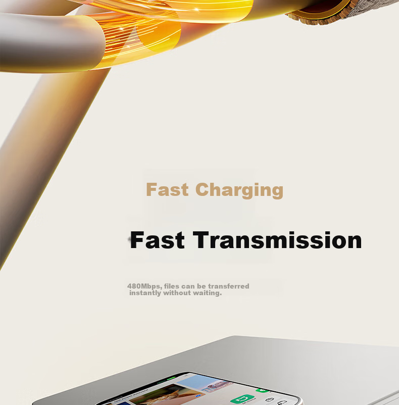 BASEUS Apple 18 Charger Cable, Dual Type-C Data Cable, PD100W Fast Charging Cord, Suitable for IPhone 17/16/15, Huawei, Xiaomi Laptops, 1 Meter 14