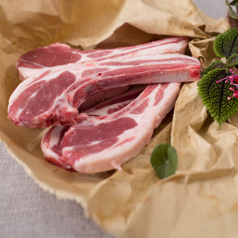 草原宏宝 内蒙法式羊排 净重1斤/袋  烧烤食材 法切羊排 烤箱 地标认证