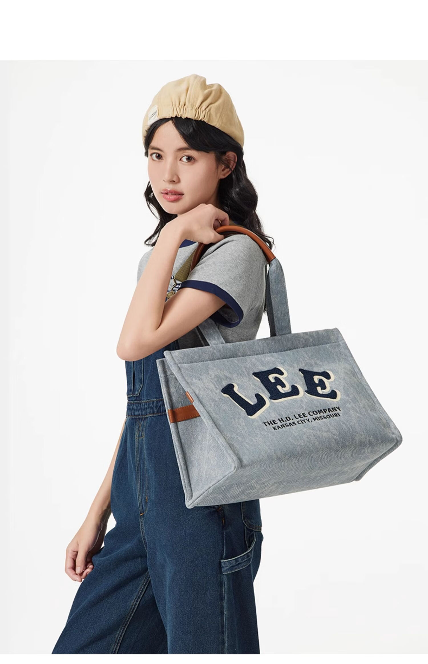 Lee Tote Bag, Women's Crossbody Shoulder Bag, Handbag, College Student Class Commuter Bag, Gift, Birthday Present 5