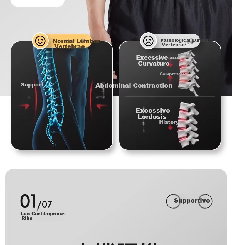 Li-Ning Back Support Belt for Men And Women, Sports Fitness Lumbar Disc Herniation Lumbar Muscle Strain Medical-Specific Warm Long-Sitting Support Waist Brace 11