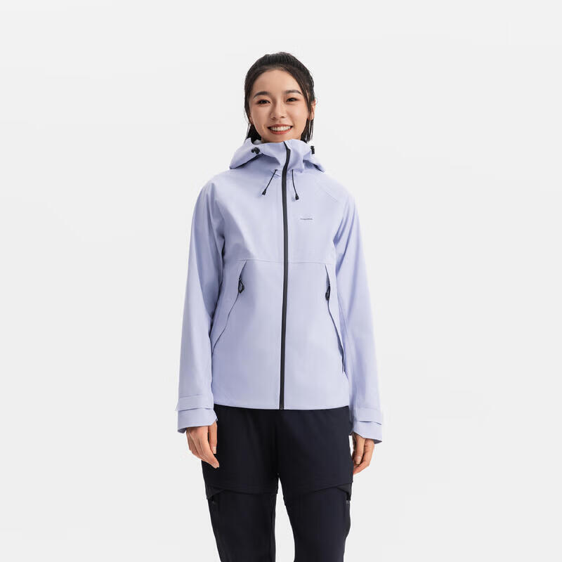 DECATHLON Men's Single-Layer Jacket, Spring And Autumn Outdoor Hiking Wear, NH500 Windproof And Waterproof Jacket, 5123918 17