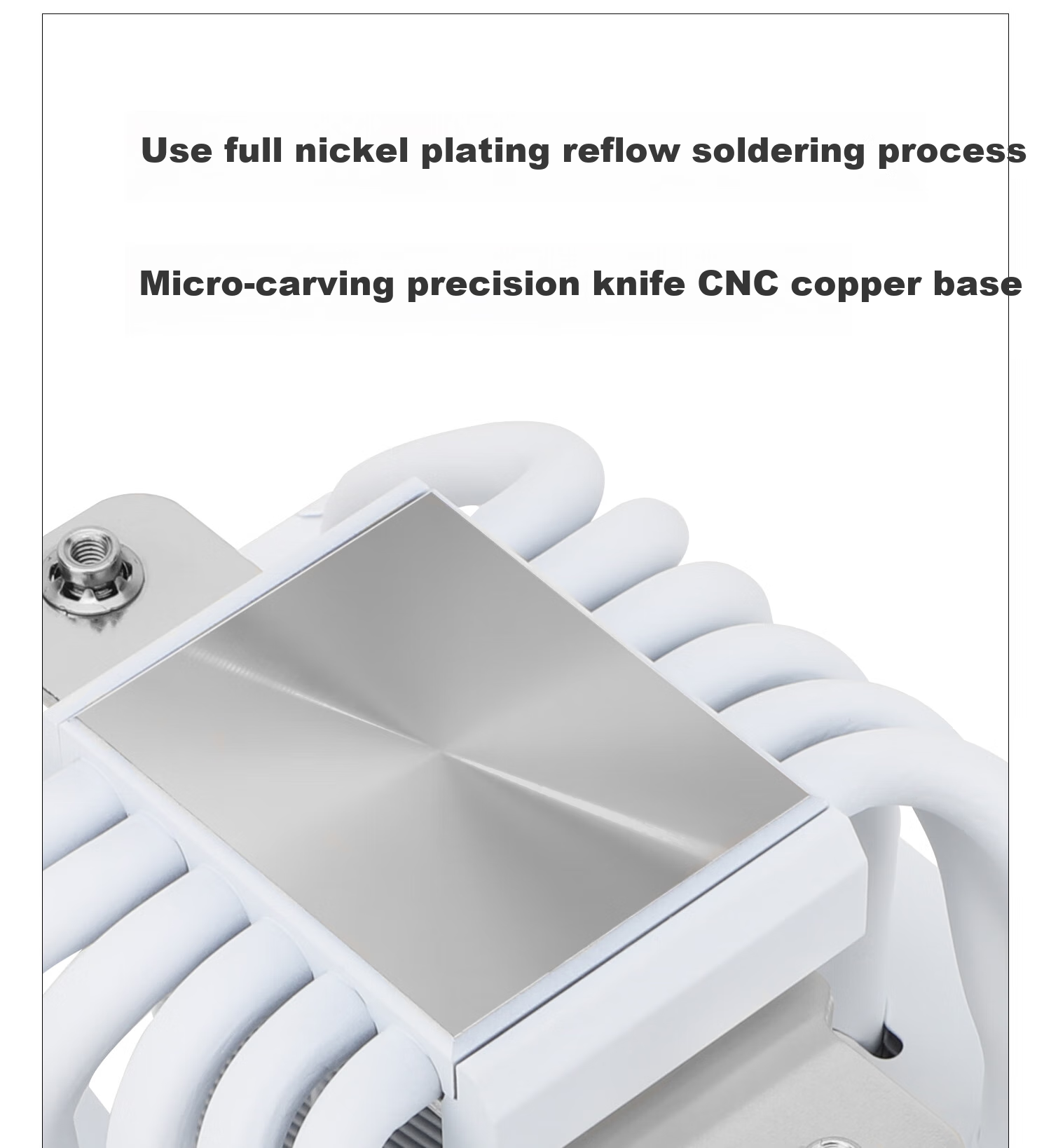 Thermalright Silver Soul 135 WHITE CPU Air Cooler with 135 Height, 6 Heat Pipes, Dual Tower Design, Fully Electroplated, And Soldered Connections SS135 WHITE 4