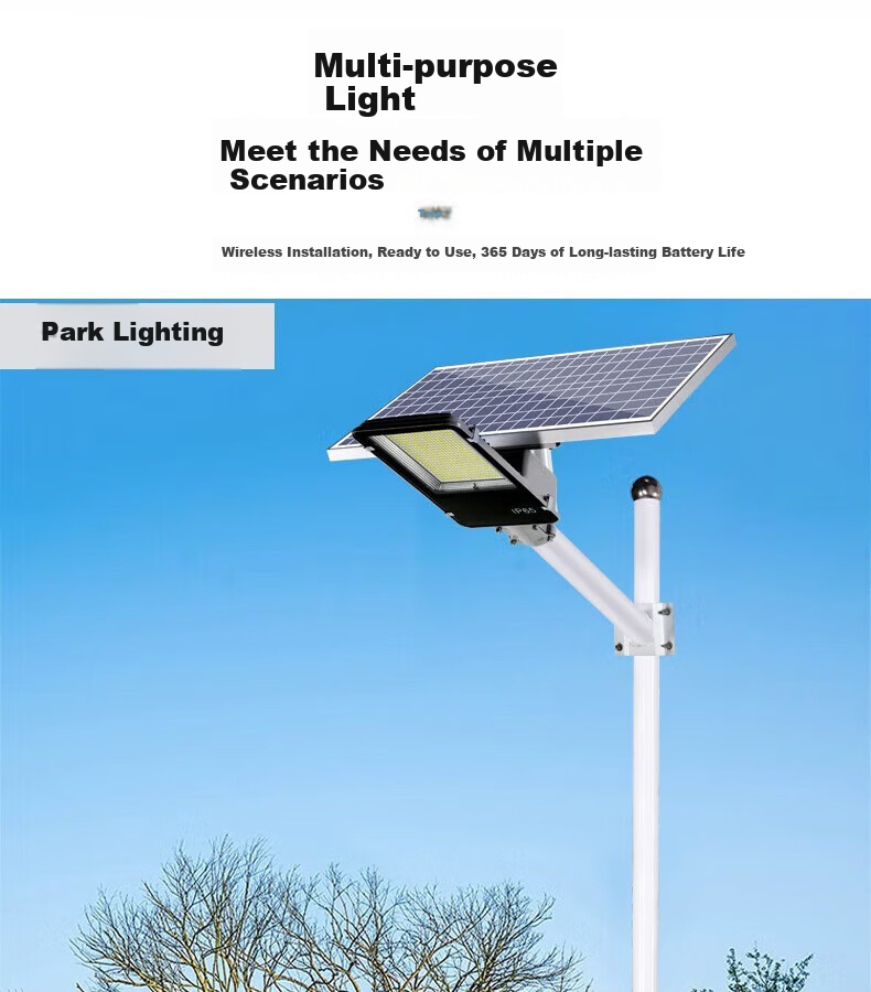 Xiangzhe Solar Street Light, Outdoor Lighting, Garden Light, New Rural Road Light, Home Use, Super Bright, 40000-W + Light Control 11