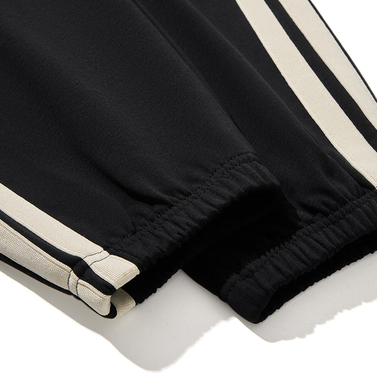 Adidas Autumn Fashion Trendy Black Versatile Comfortable Three-Stripe Men's Casual Pants Size M 14