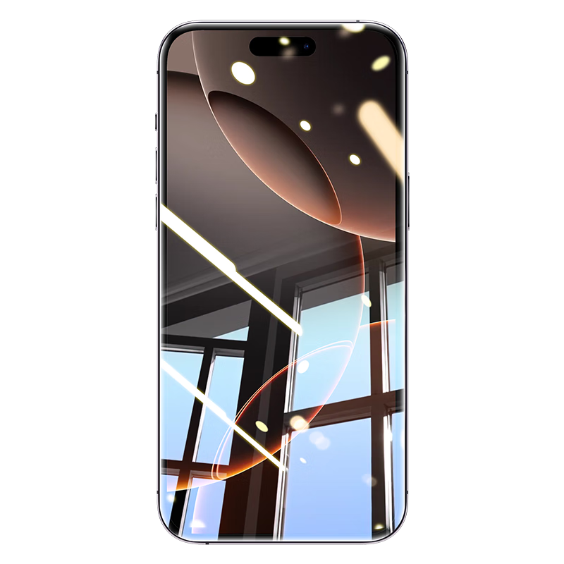 LANGLING [2 Pieces] Tempered Glass Screen Protector for IPhone 16, Full Coverage High Definition Anti-Drop Scratch Resistant Anti-Fingerprint Protective Film for Apple IPhone 16