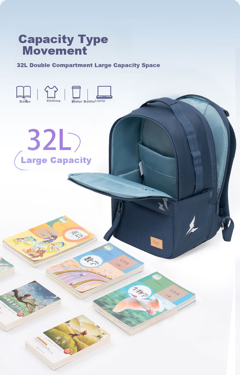 Gmt for Kids Large Capacity Backpack for Middle And High School Students, Spine Protection And Load Reduction Shoulder Bag for Primary School Students, Girls' Pink, Grades 5-6 6