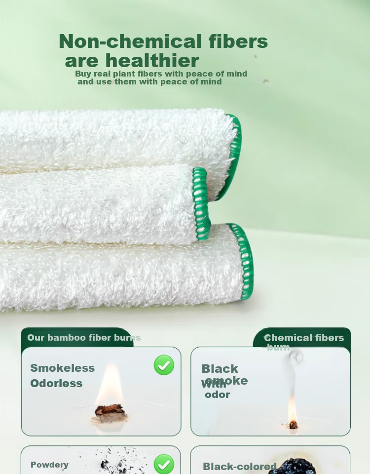 CHUSHE Lazy Cleaning Cloth, 25*25cm, 20 Sheets, Tear-Off Kitchen Dry And Wet Disposable Dish Towel, Extra Large And Thick, Oil-Absorbing 12