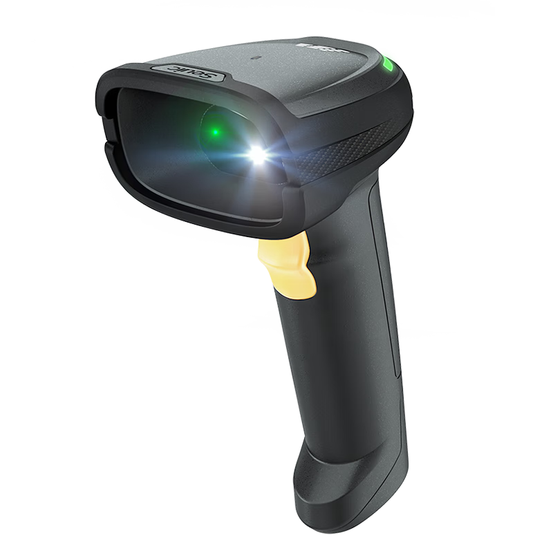Dongji Seuic HS200C SR Head Industrial Wired Barcode Scanner Gun Device for Paper And Screen QR Codes, Supermarket Warehouse Logistics Inventory Pharmacy Sales