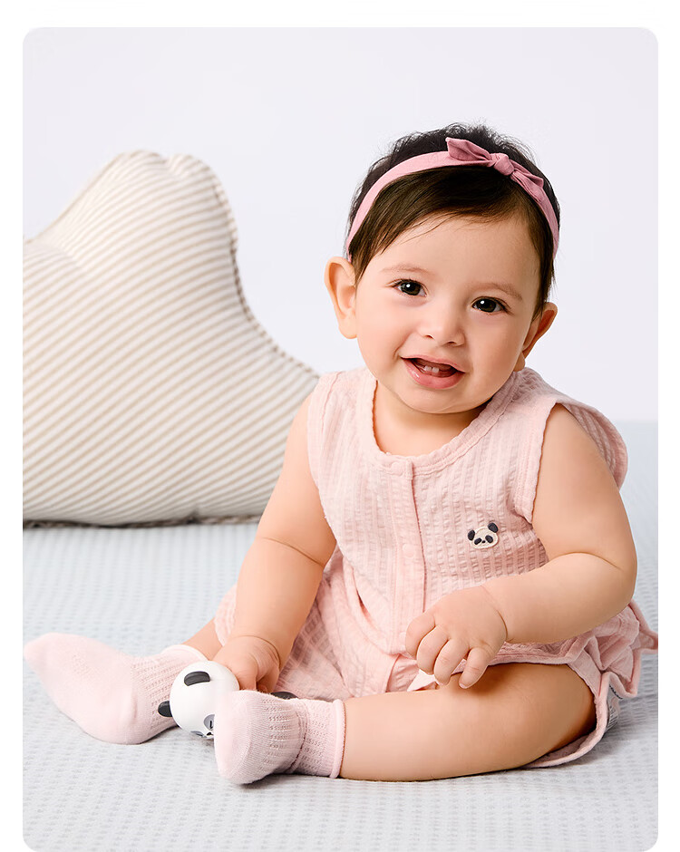 BALABALA Newborn Baby Romper Bodysuit Jumpsuit 2025 Summer Two-Piece Set Fresh Cute 209225133203 8