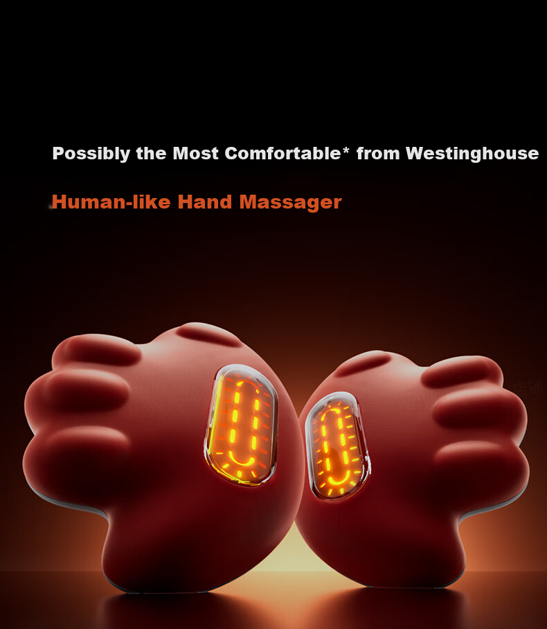 Westinghouse BXmini Waist Massager Massage Cushion Shoulder Neck Waist Back Full Body Massager Red Light Heat Therapy Lumbar Support Birthday Gift for Wife Girlfriend Starry Gray 7
