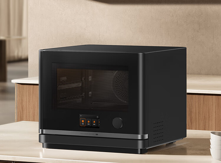 Mijia Xiaomi Smart Multi-Function Steaming, Baking, Frying And Stewing Machine 28L, Variable Frequency Microwave Oven Air Fryer Steamer Oven, Ceramic Inner Pot, Steam Exhaust Outside, First-Class Energy Efficiency P1 5