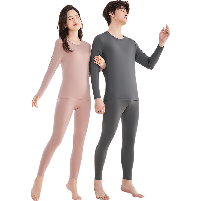Hodo Women's Autumn Underwear Set, Size 40S, Soft And Elastic Modal Thin Warm Base Layer Underwear