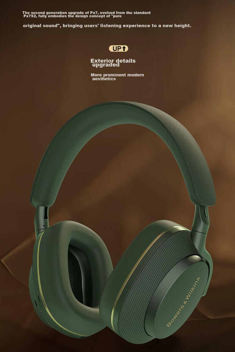 Baohuaweijian [Renovation Subsidy] Bluetooth Headphones Px7S2e, Over-Ear Wireless HIFI Active Noise Cancellation Smart Music Earphones, Px7 Second Generation Upgraded Version, Songshan Blue, Holiday Gift 2