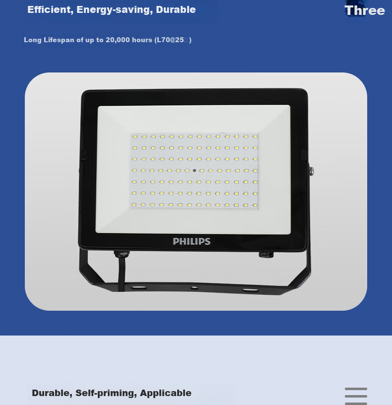 PHILIPS High Power LED Floodlight Waterproof Outdoor IP65 Spotlight 150W BVP150 White Light (6500K) 7