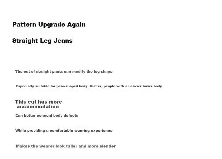 Dme [Wang Zha Ha Tui Xing] Spring And Autumn Bestselling Slim Straight-Leg Jeans for Women, High-Waisted Elastic Casual Long Pants for Fall 4