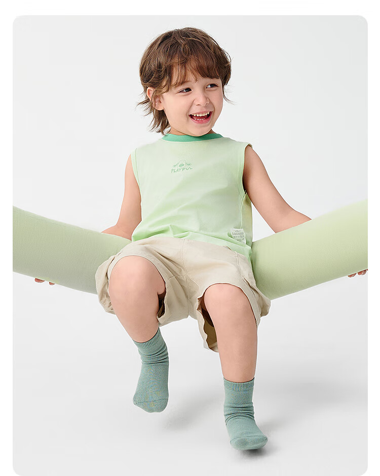 BALABALA Baby Vest Summer Sleeveless Short Sleeve Boys Girls Toddler Homewear Kids Underwear 208225169201 17