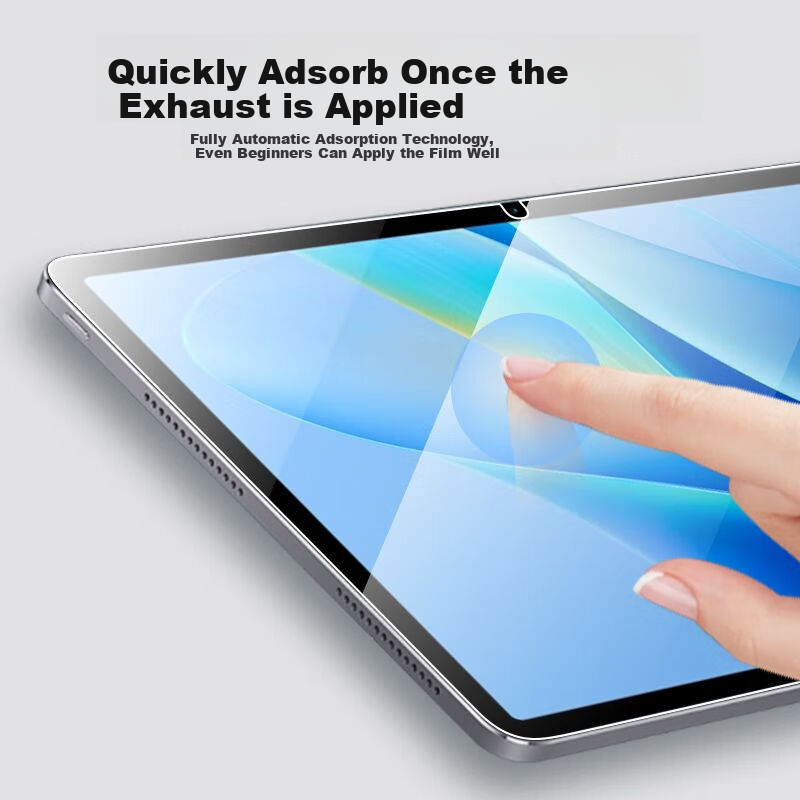 HBOALG Screen Protector for Redmi Pad SE, 2023 Model Xiaomi Redmi Tablet 11-Inch HD Tempered Glass Film, Full Coverage Anti-Drop Anti-Fingerprint Glass Film