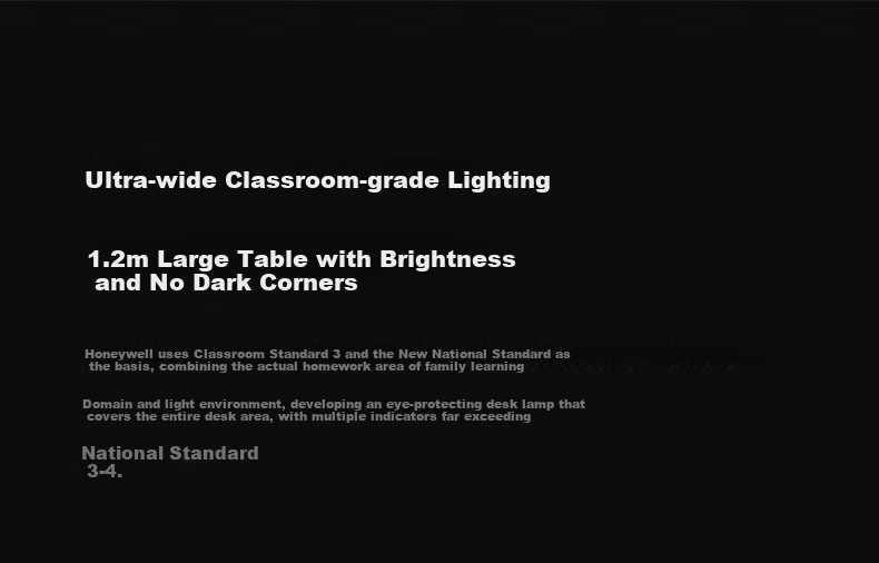 Honeywell Eye Protection Study Reading Desk Lamp, LED Full Spectrum, for Bedroom, Study Room, Children And Students, Reading And Writing Eye Protection Desk Lamp, 03A01 4