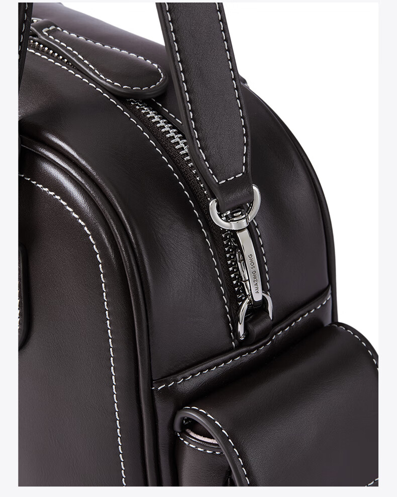 AMAZING SONG Women's Handbag, Toast Bag Medium Size, Cowhide Shoulder Crossbody Bag, High-End Niche Commuter Practical Ins Style Tote Bag Gift 12