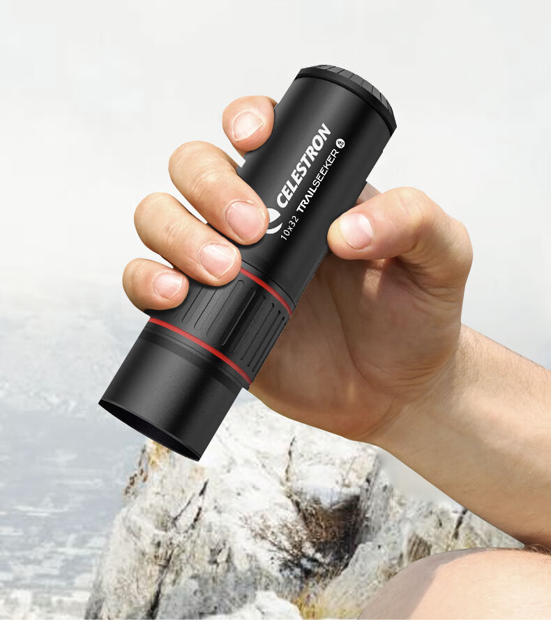 Celestron Leto 10X42 High-Definition High-Power Portable Monocular Smartphone Telescope Outdoor Hiking Concert Sports Black 11