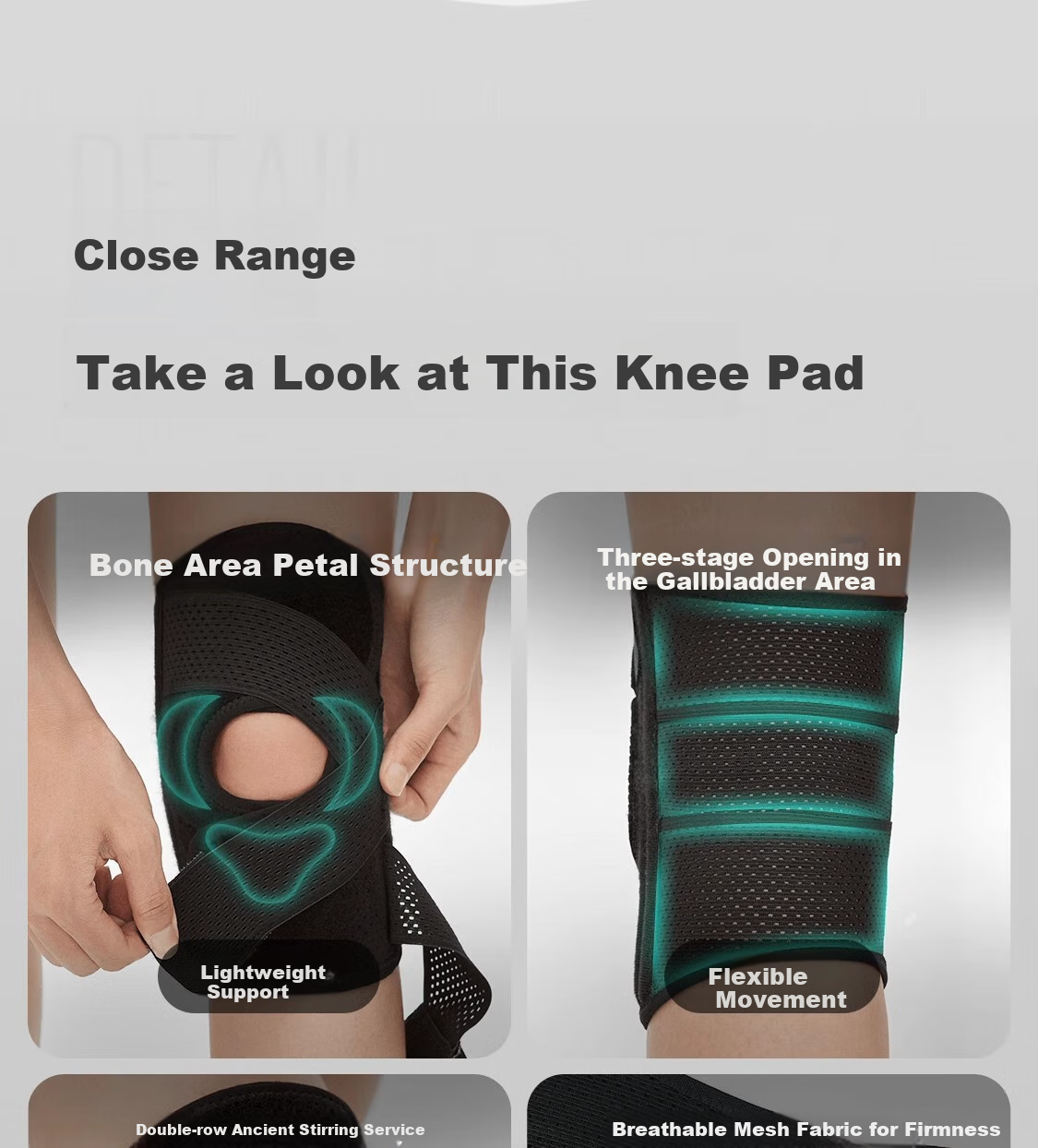Keep Knee Brace, Sports Knee Support, Meniscus Injury, Warmth, Arthritis, Badminton, Hiking Knee Joint Protector 8