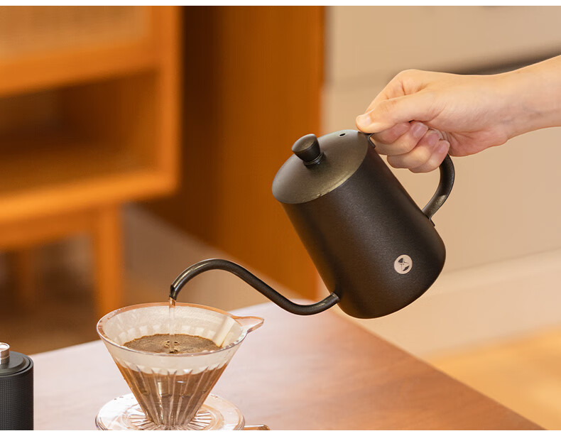 Timemore Pure Pour-Over Coffee Maker, Home Use Pour-Over Kettle, Long Spout Narrow Mouth Kettle 16