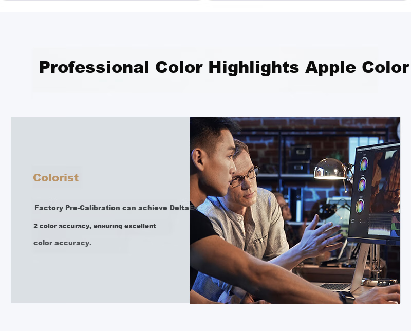 ASUS ProArt Dream 5K PA27JCV 27-inch Monitor 5K Resolution Global Apple Color Adaptation HDR500 Full-Link Color Accuracy Design for Photo Editing PC 3