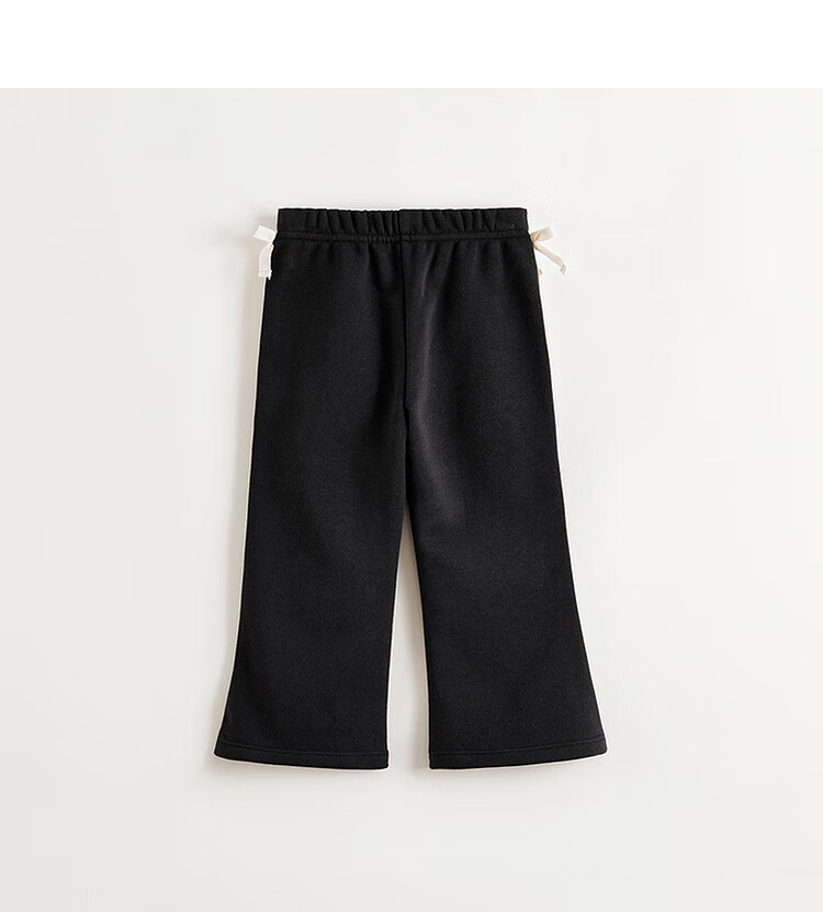 MARC&JANIE Girls' Bowknot Color-Block Flared Pants Children's Trousers 2025 Spring 250266 11