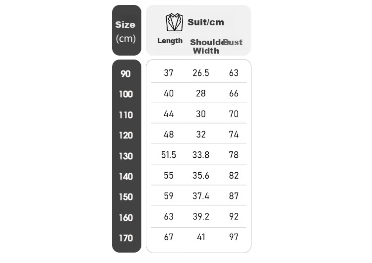 LUOBOBEIBEI Children's Suit Jacket, Korean Style Solid Color Boys' Formal Wear, Flower Boy Performance Little Suit Coat, Black, Size 120 5