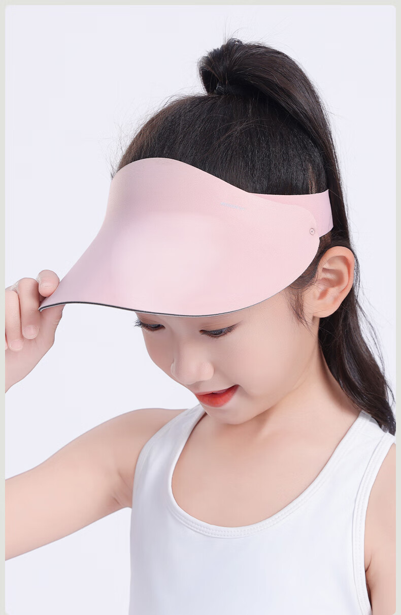MISSION UV Children's Sun Protection Hat, Visor Cap, Sunhat for Boys And Girls, Baby Summer Sports UV-Resistant Seamless Hat 4