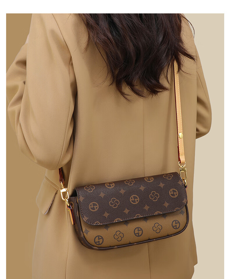 Aiqinghai Handbag, Women's Shoulder Bag, Crossbody Chain Small Square Bag, Light Luxury Birthday Mother's Day Gift, Practical Present for Mom 5