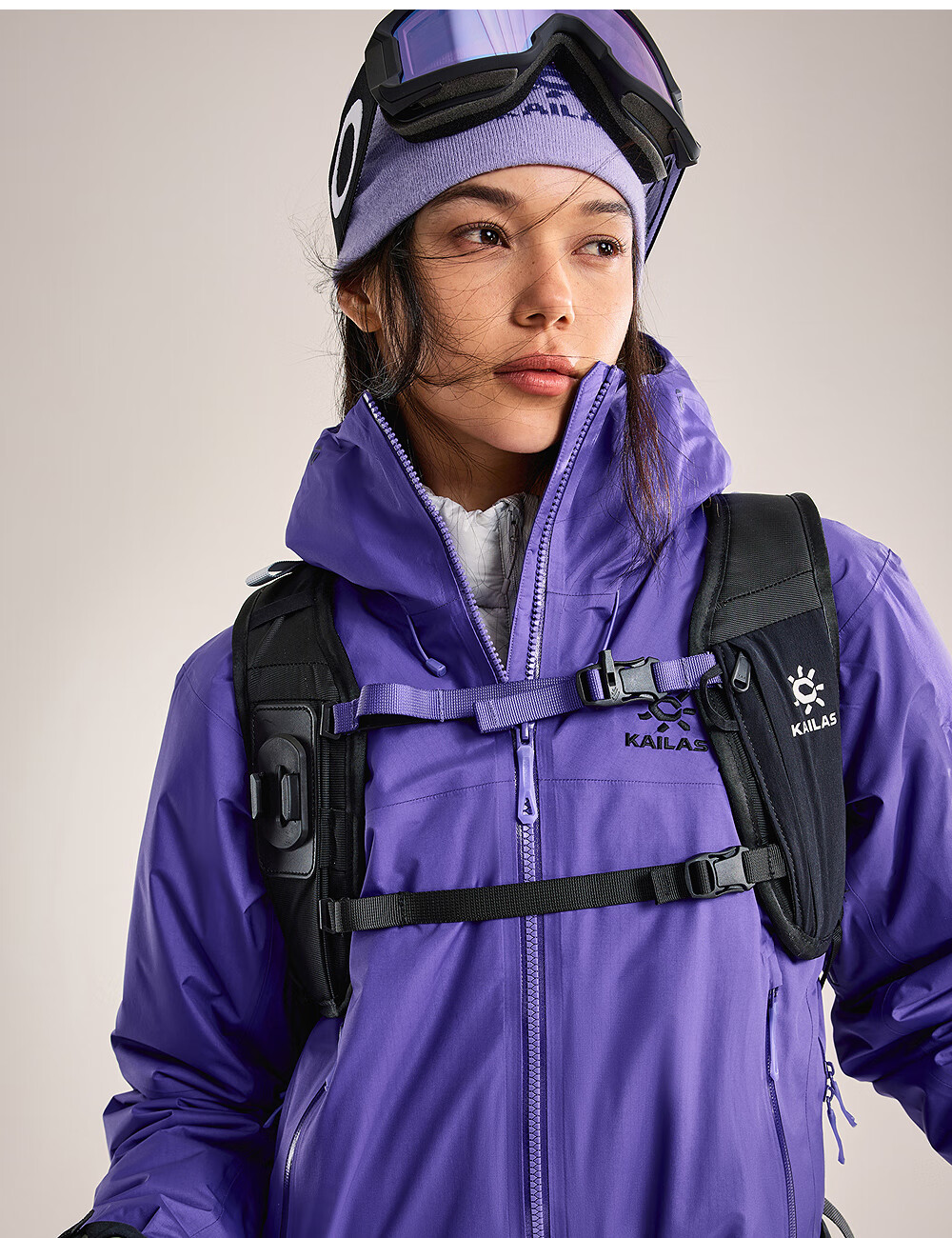 KAILAS Boge Da PLUS Hard Shell Jacket for Men And Women, Windproof, Waterproof, Warm Outdoor Hiking Coat 3