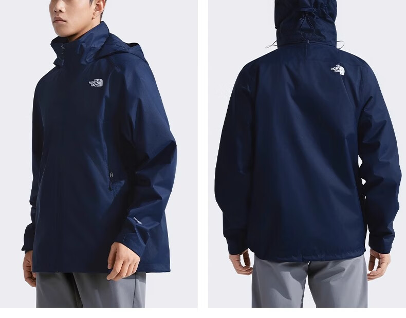 The North Face Men's Outdoor Comfortable Waterproof Breathable Jacket 8EXR Black/JK3 XXL 5
