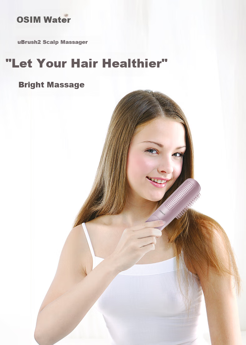 OSIM Head Massager Comb, Electric Scalp Massage Brush, OS-160 Purple, Practical Birthday Gift for Elders 1