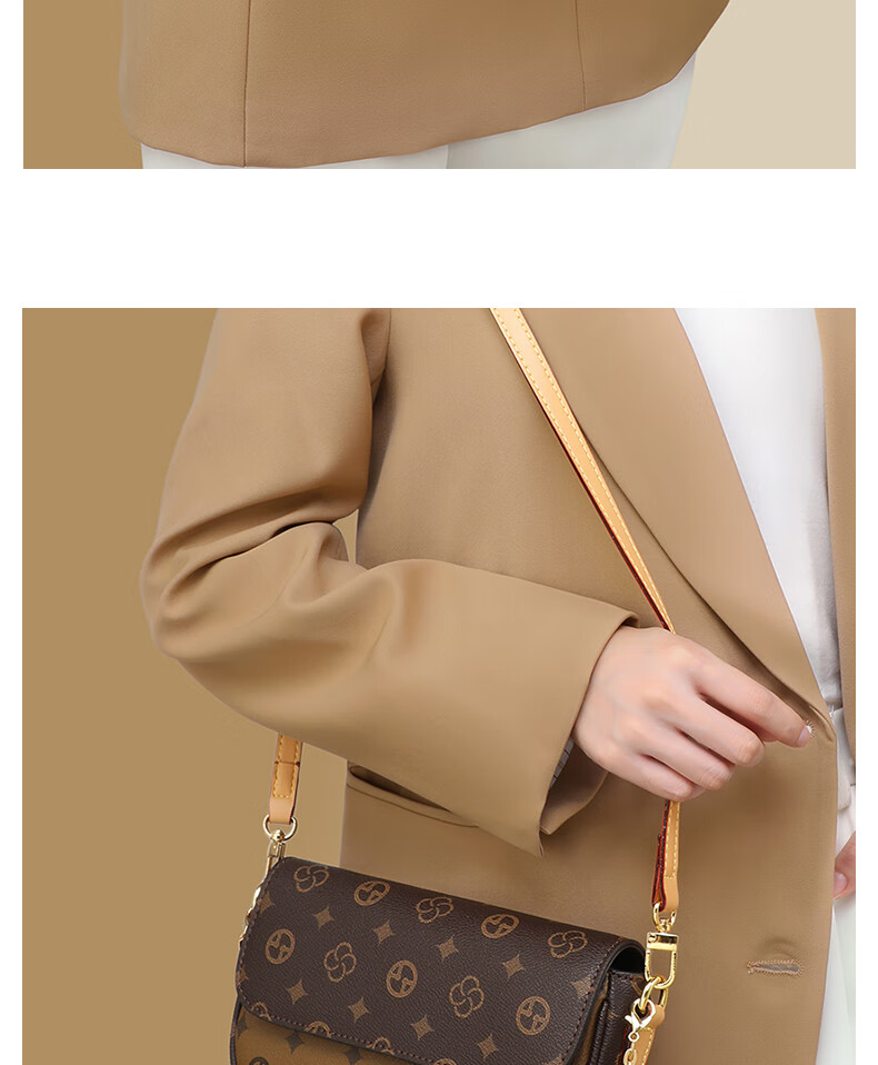 Aiqinghai Handbag, Women's Shoulder Bag, Crossbody Chain Small Square Bag, Light Luxury Birthday Mother's Day Gift, Practical Present for Mom 6