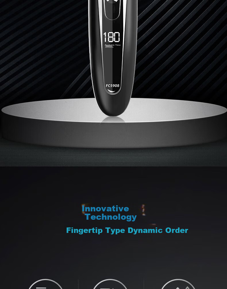 FLYCO Professional Electric Hair Clipper Smart Cordless Hair Trimmer for Adults and Kids Home Use Haircut Tool FC5916 2