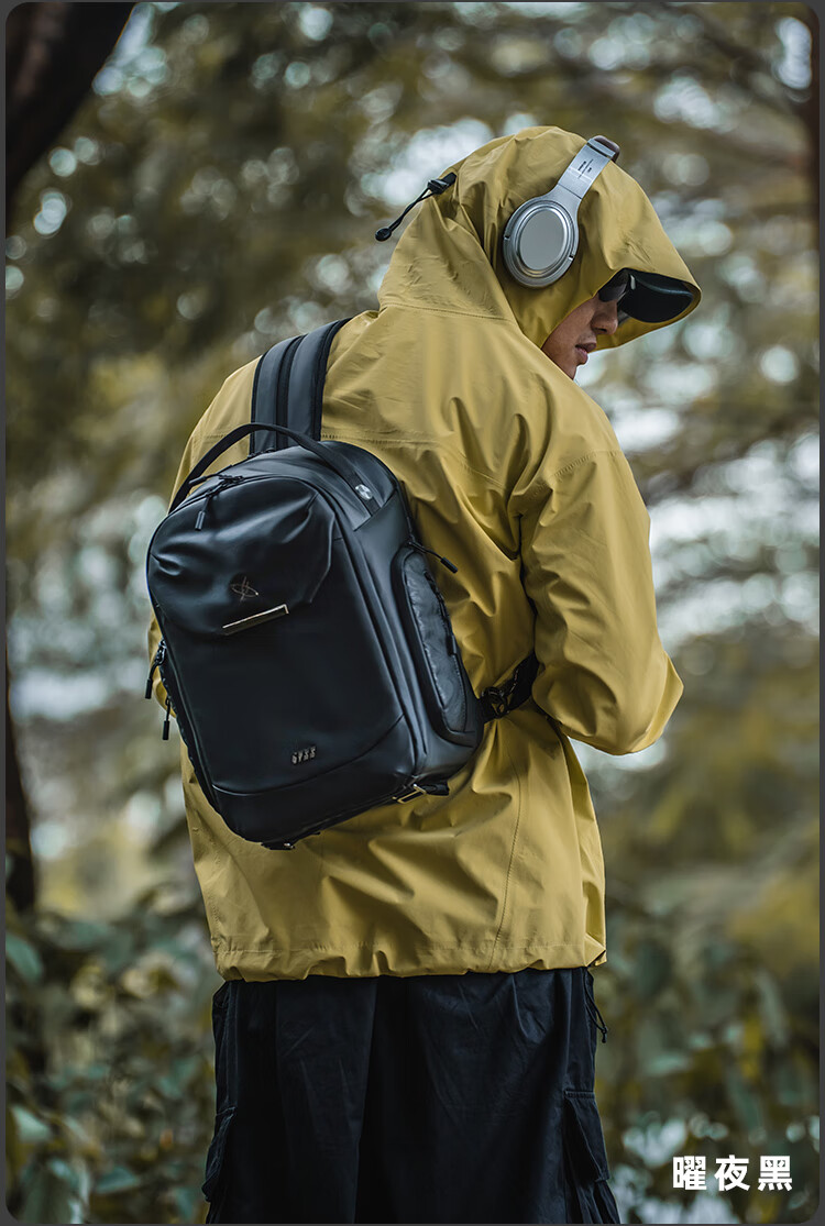 GYXX Gaia C1 Crossbody Camera Bag, Dual-Use Backpack for Men And Women, DSLR And Mirrorless Camera Photography Bag, Storage Inner Liner Bag 22